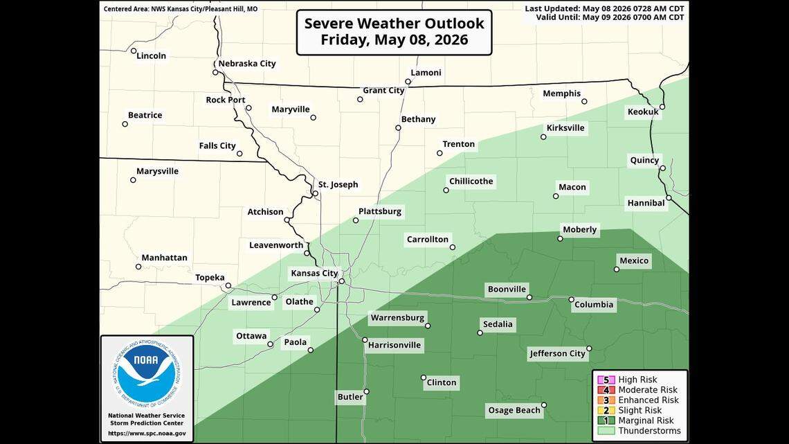 Kansas City may stay dry in the morning, but storm chances rise in the ...