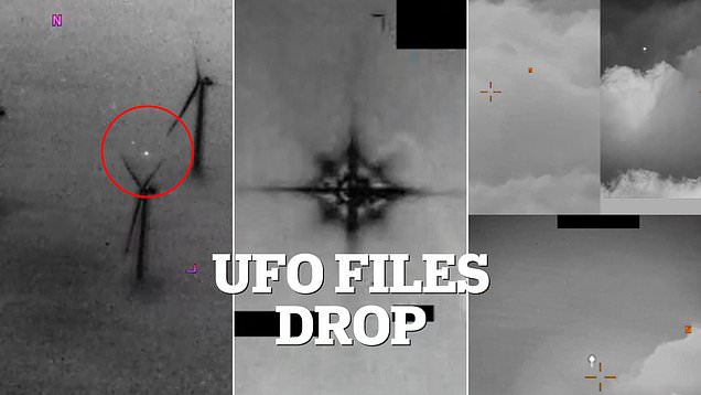 Most compelling video 'evidence' in declassified UFO files