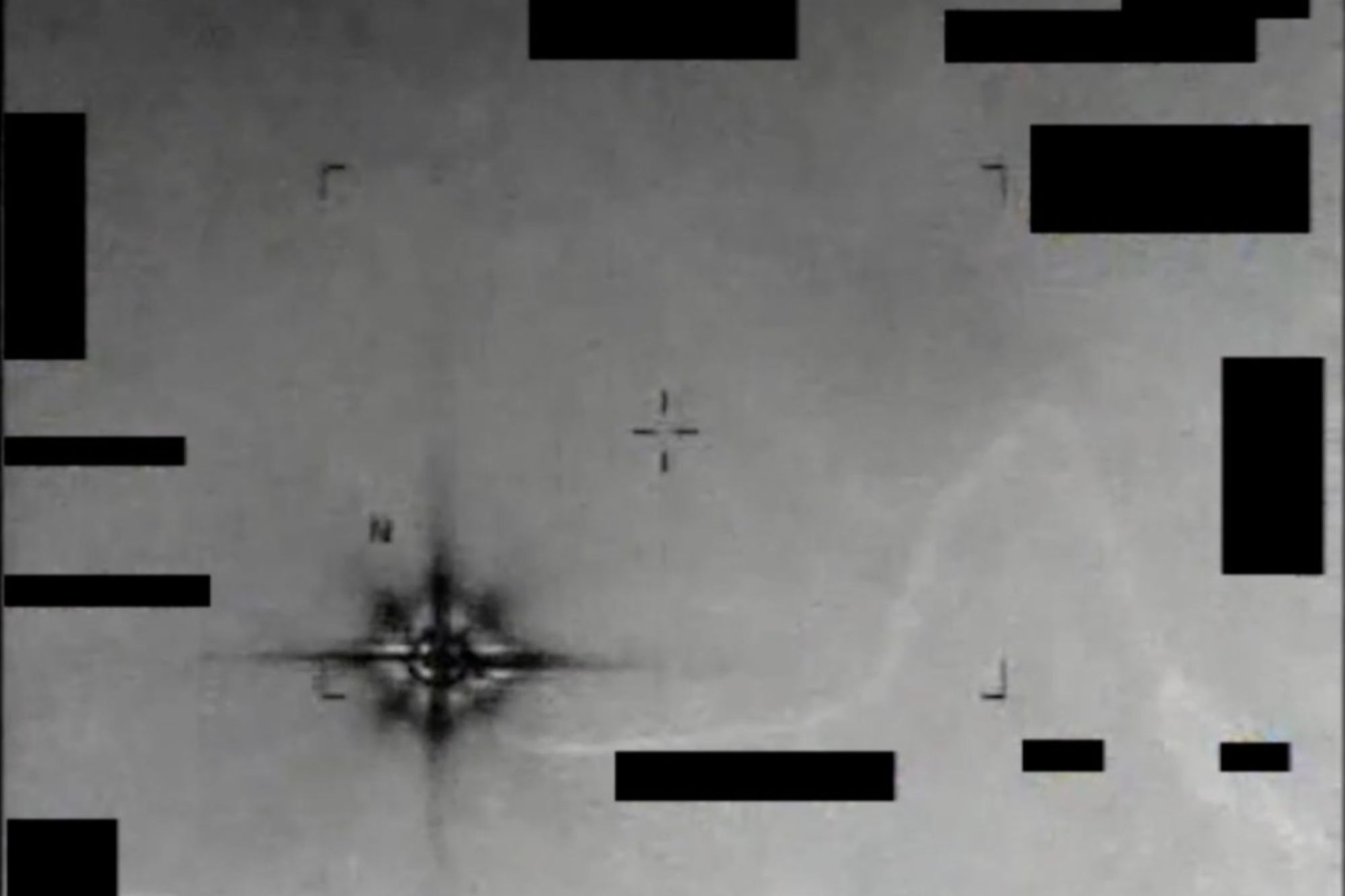 Mysterious footage captures peculiar eight-pointed star streaking ...