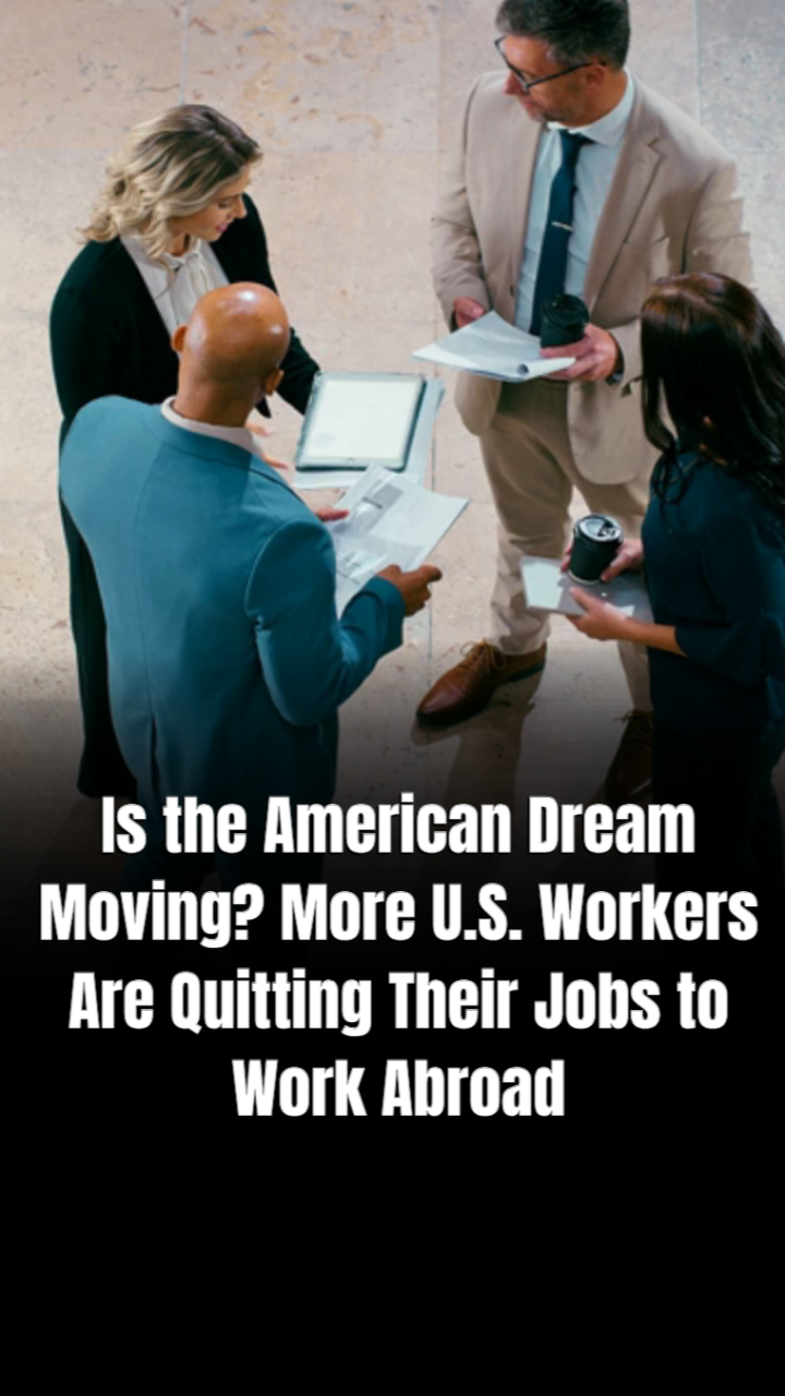 Is the American dream moving? More US workers are quitting their jobs ...