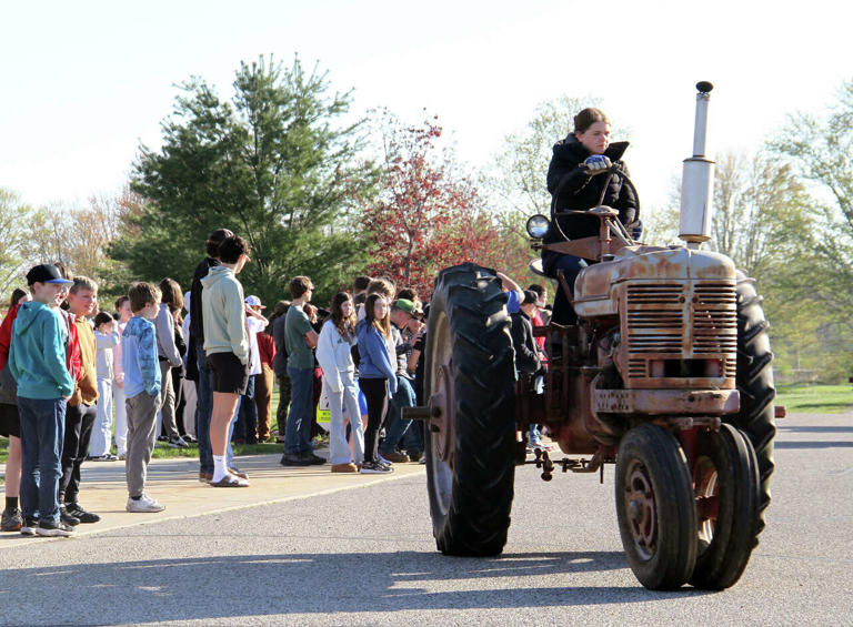 Photos: Coleman seniors roll through town for Drive Your Tractor to ...