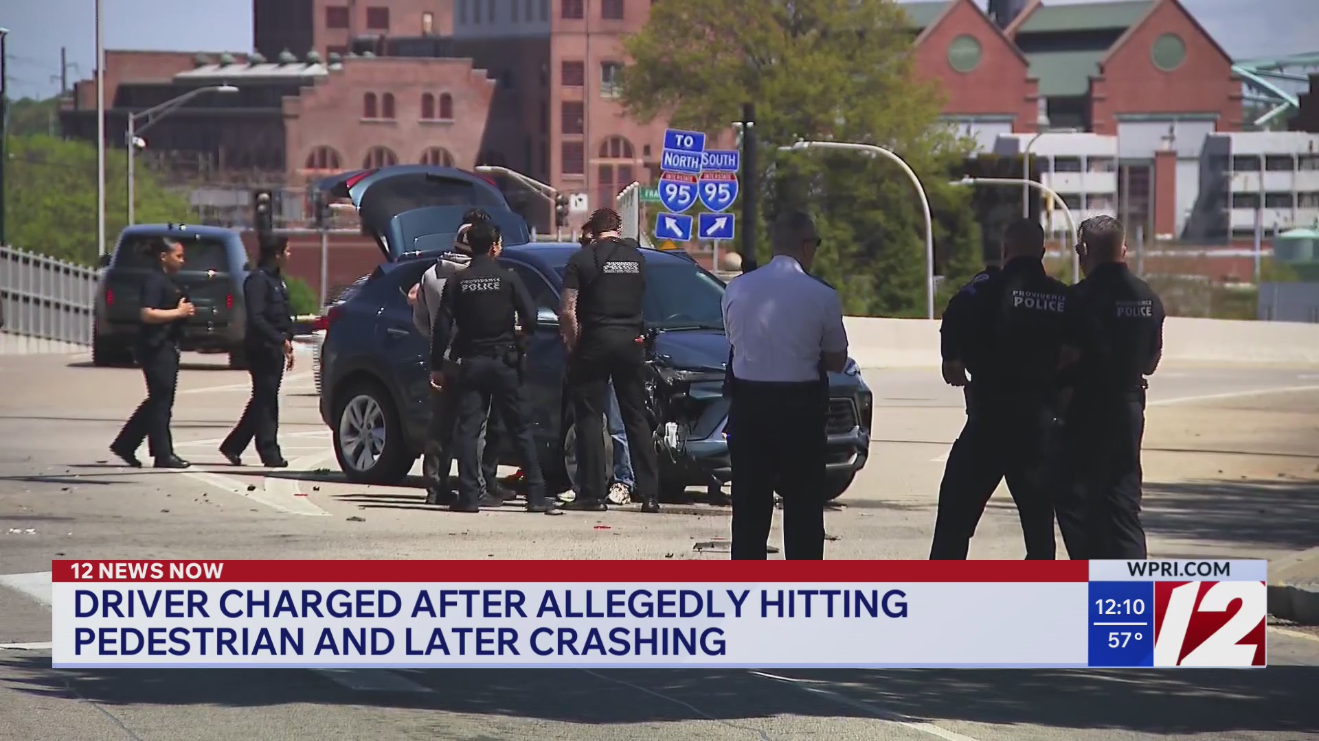 Driver charged after hit-and-run