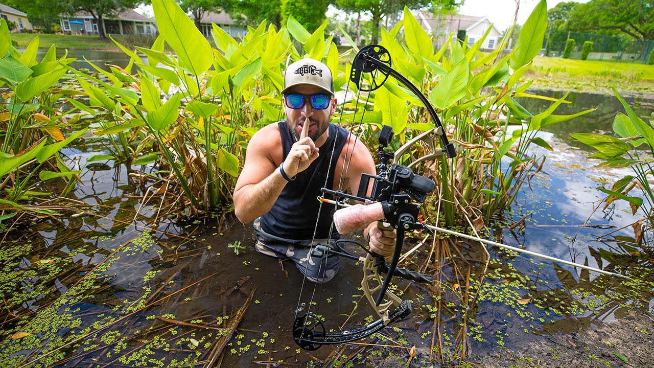 Catch and cook challenge in a backyard!