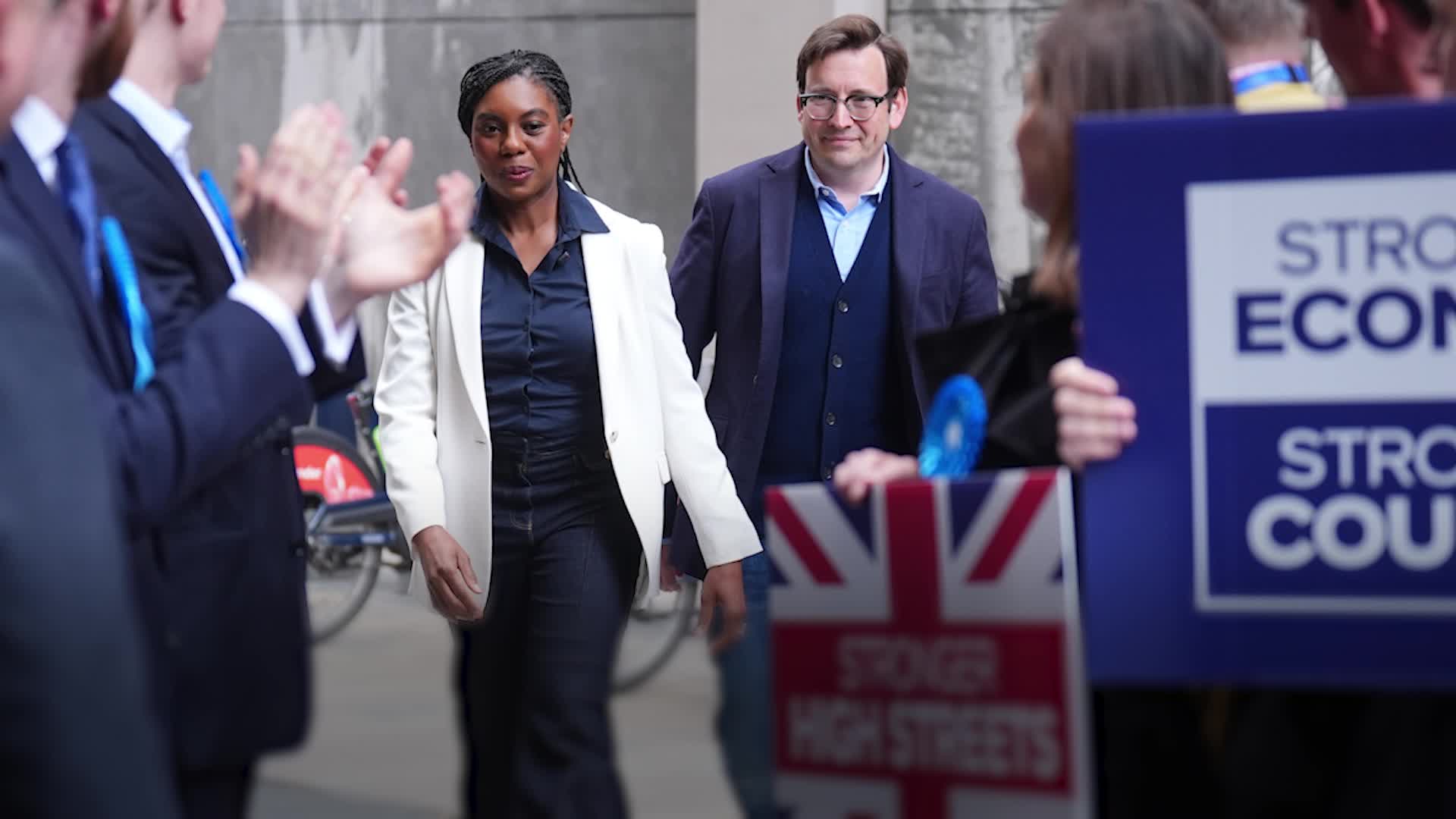 Kemi Badenoch 'very proud' of Conservative election results despite losses