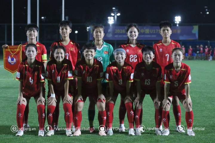 Xác định đối thủ tranh suất World Cup với U17 nữ Việt Nam