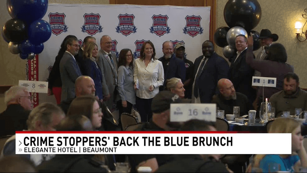 Crime Stoppers honors 11 officers at 2026 Back the Blue Brunch