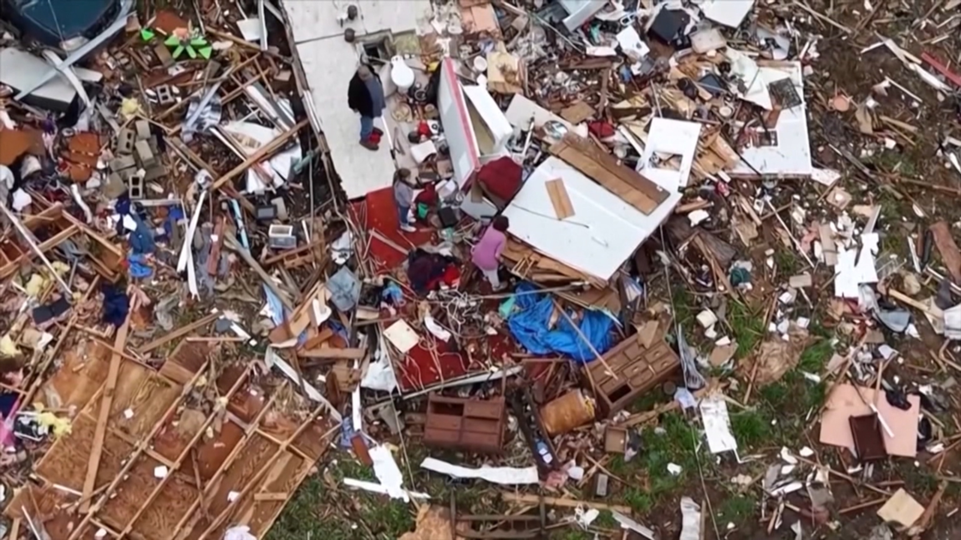 Tornadoes carve path of destruction across South