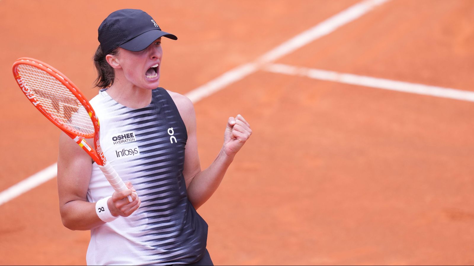 Iga Swiatek reveals key to winning 'tough' first match at the Italian ...