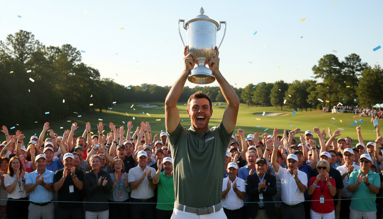 Xander Schauffele’s awkward Truist reminder of Rory McIlroy’s dominance