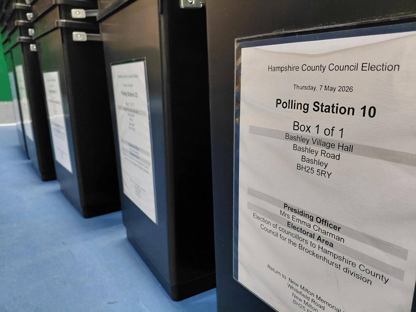 Local elections 2026: Hampshire County Council election results for The ...