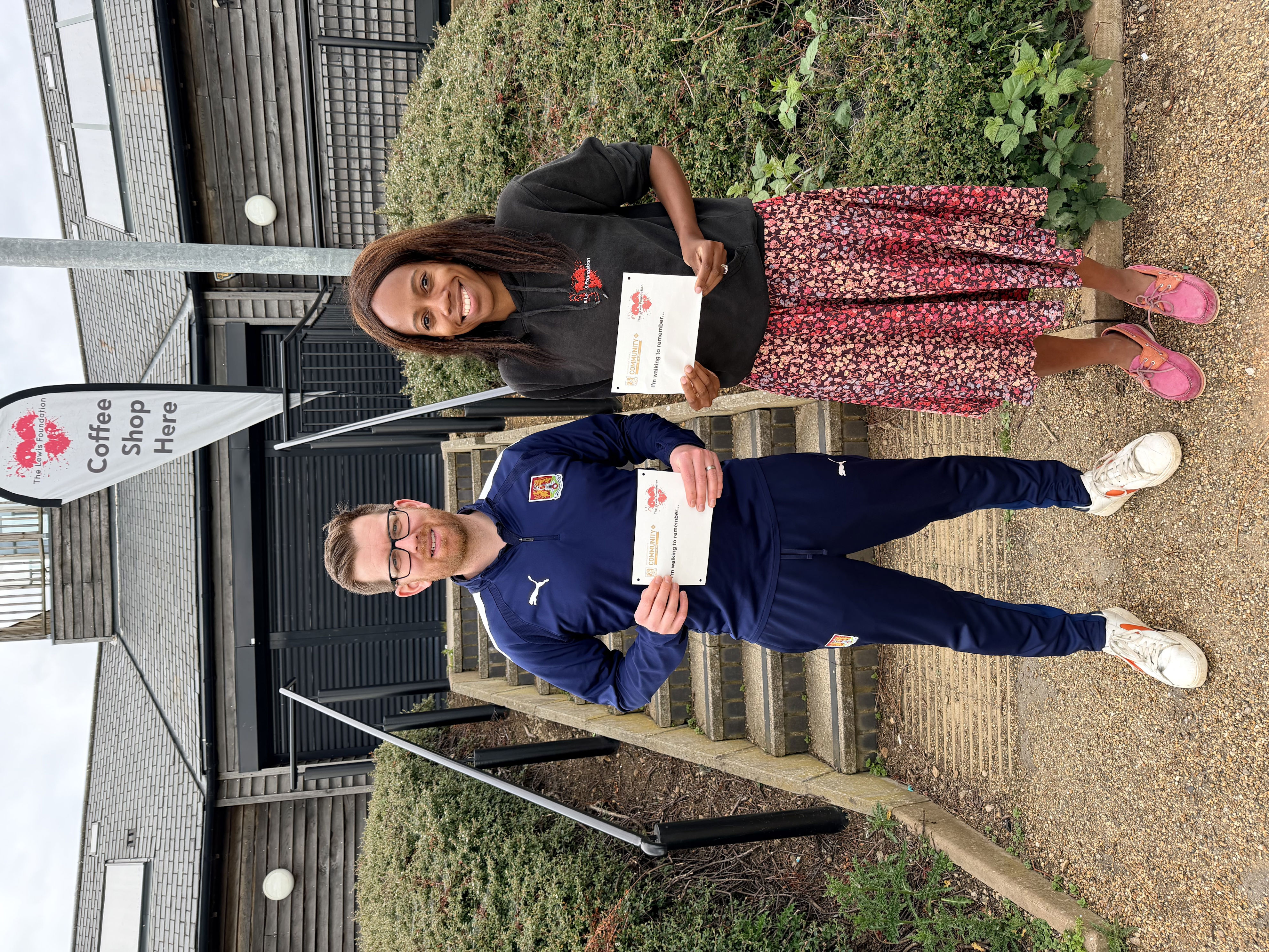 The Lewis Foundation and NTFC Community Trust team up for a 'Walk to ...