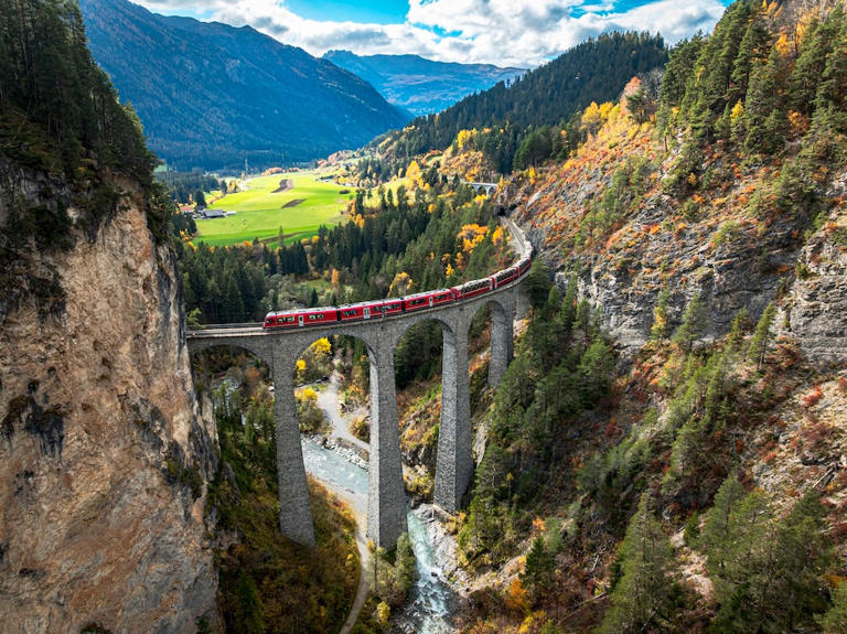The 12 most beautiful destinations for a train journey from Germany