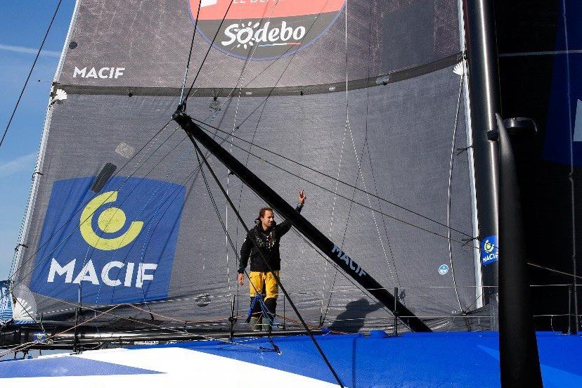 Sam Goodchild vainqueur sur l'Imoca Macif