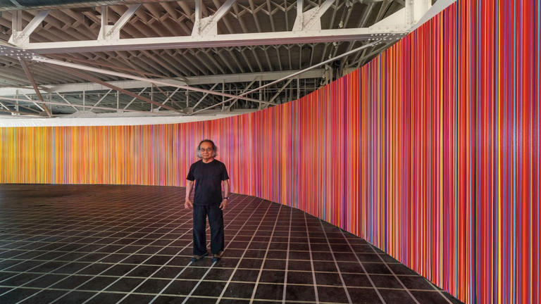 Explore Jun Kaneko’s monumental sculptures at the Tampa Museum of Art ...