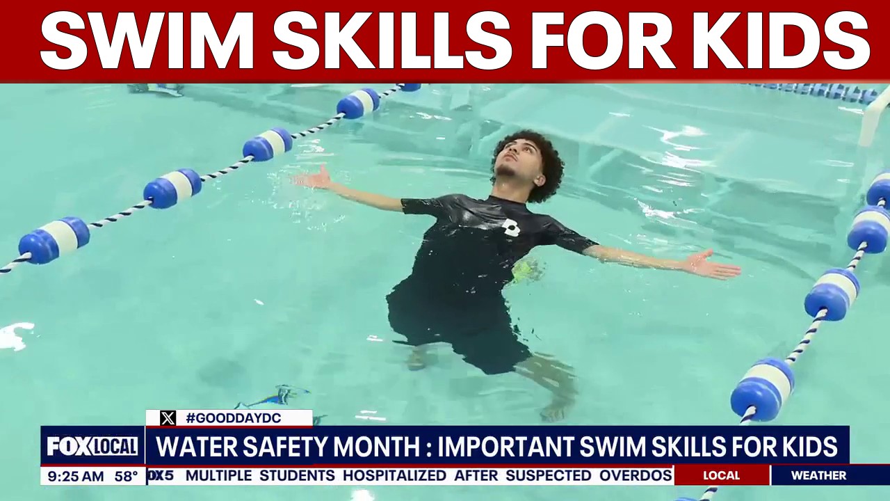 Water Safety Month: Important swim skills for kids