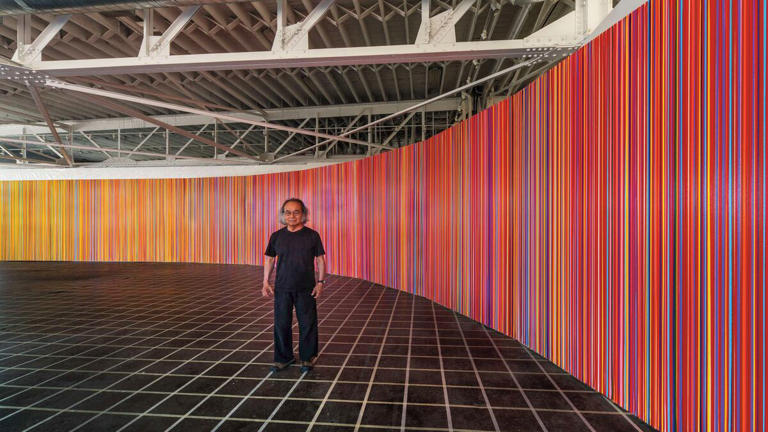 Explore Jun Kaneko’s monumental sculptures at the Tampa Museum of Art ...