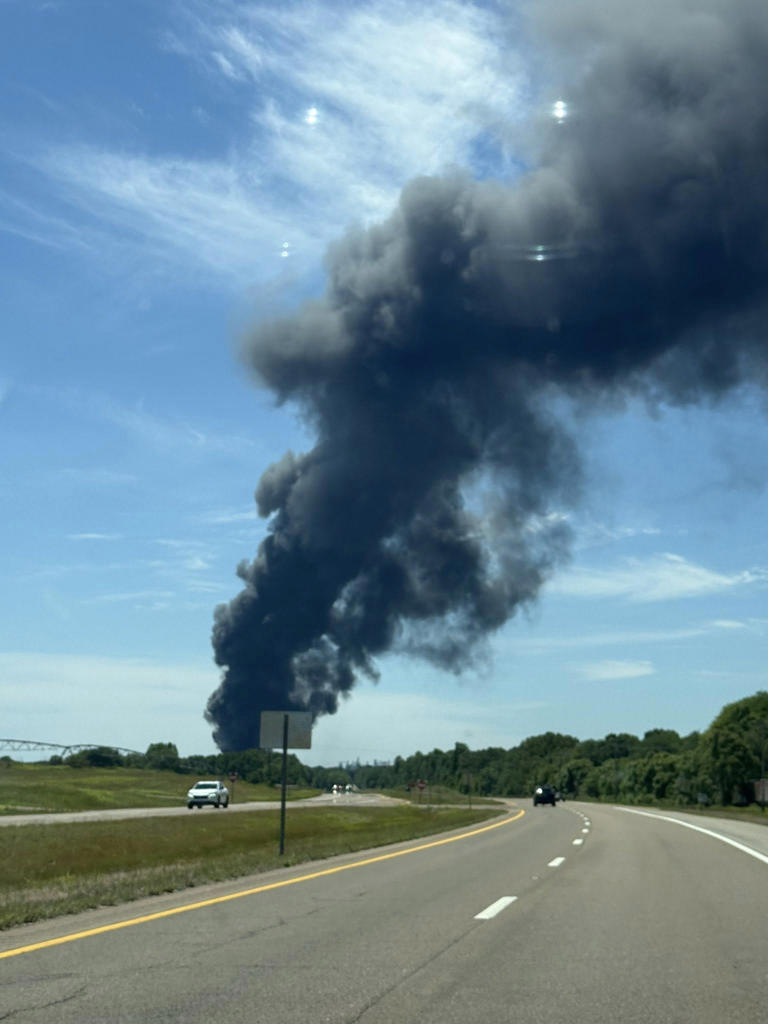 Massive factory fire almost fully extinguished after firefighters ...