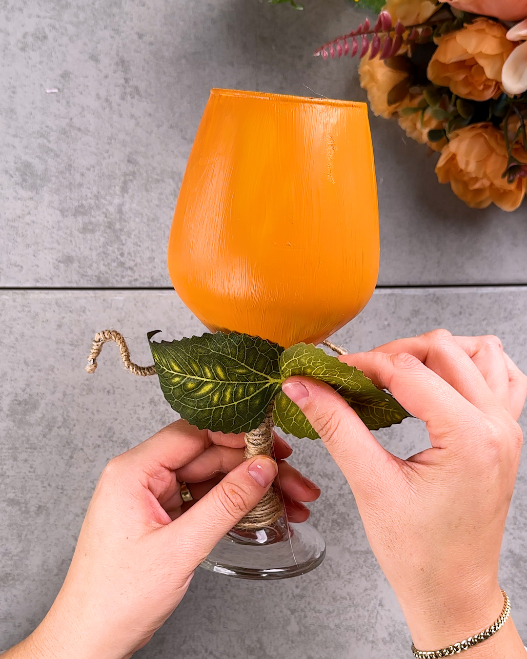 Portavelas con tema de calabaza asequible 🎃🕯️