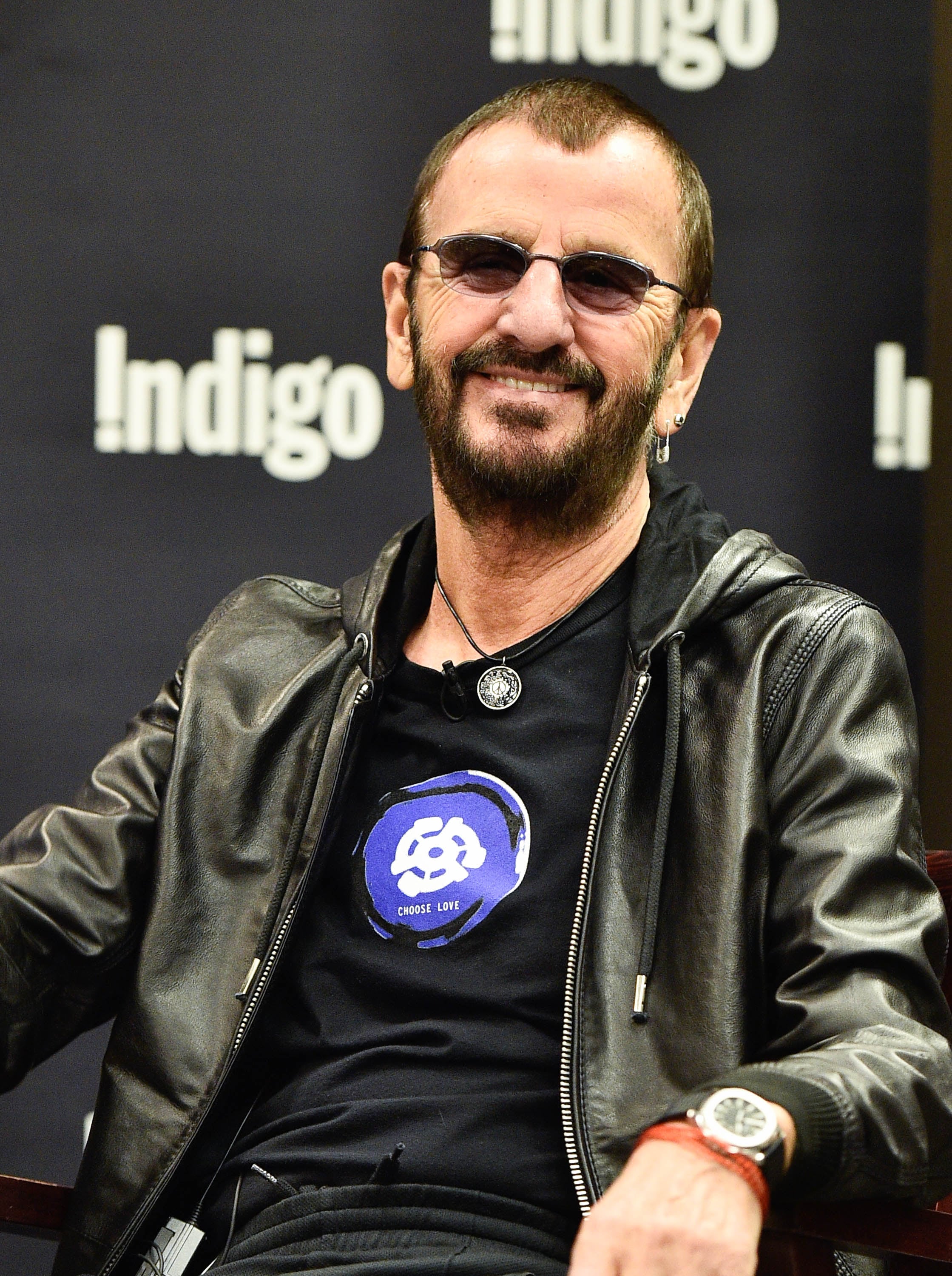 TORONTO, ON - OCTOBER 20: Ringo Starr launches his New Book
