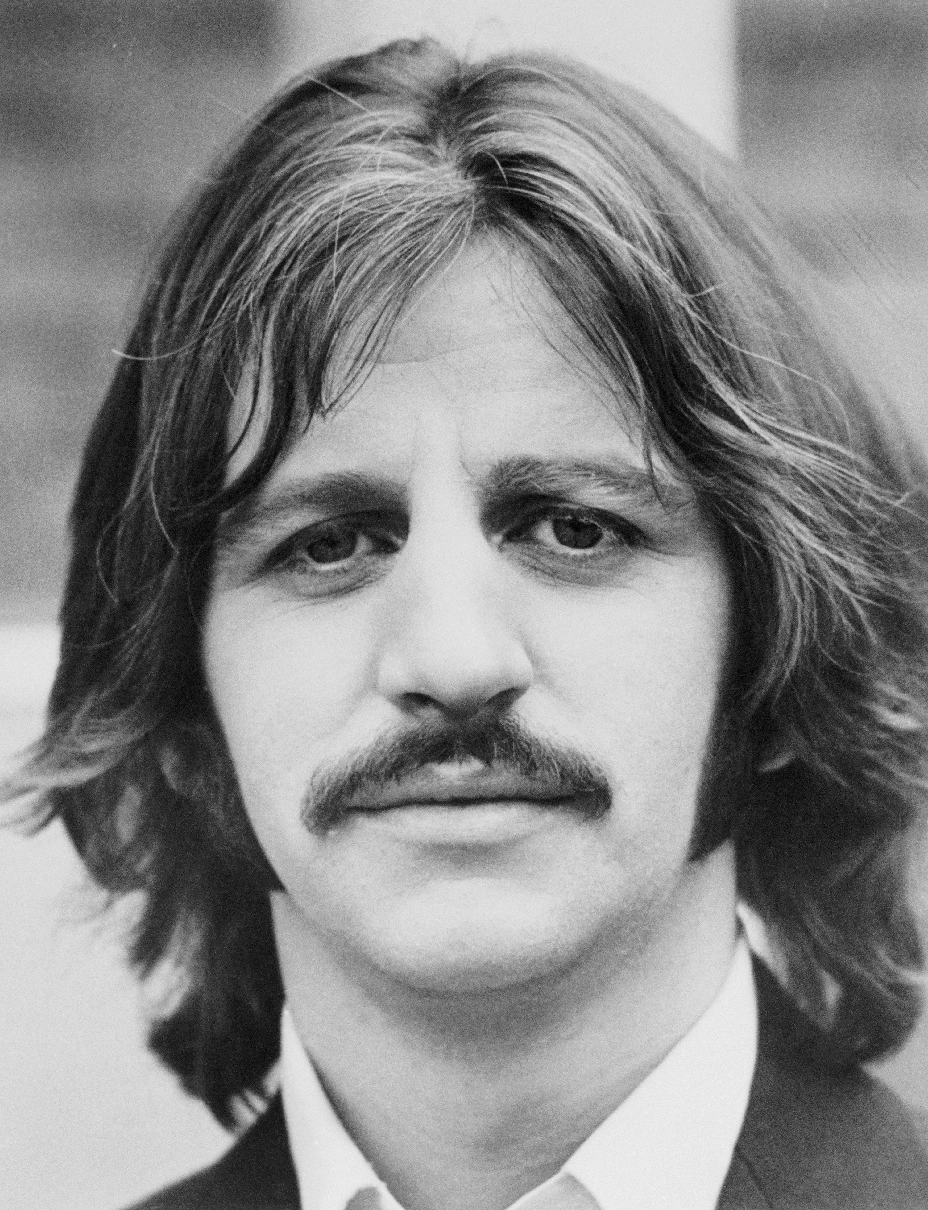 Ringo Starr, drummer for the legendary British pop group, The Beatles, circa 1970.
