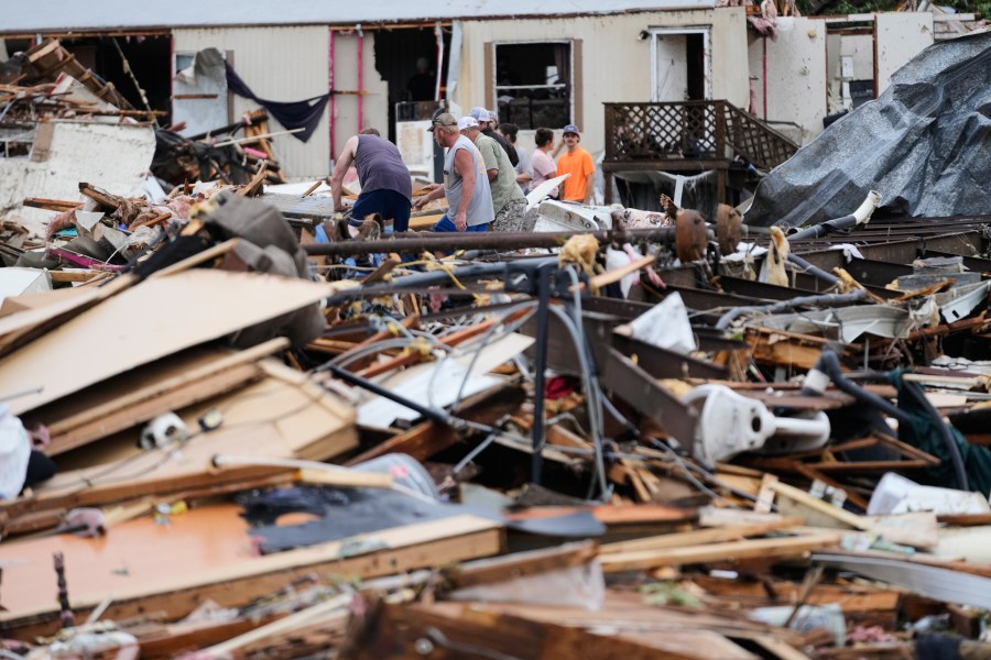 Multiple tornadoes confirmed in Mississippi, thousands remain without power