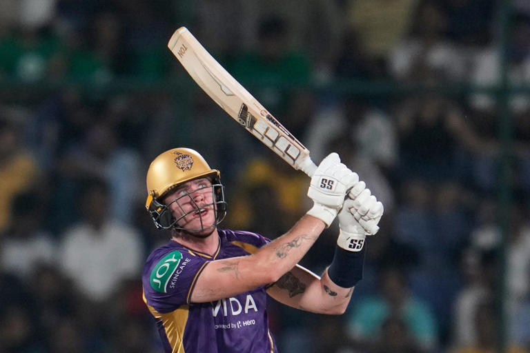 Allen's 47-ball century hurries Kolkata to 8-wicket win over Delhi in IPL