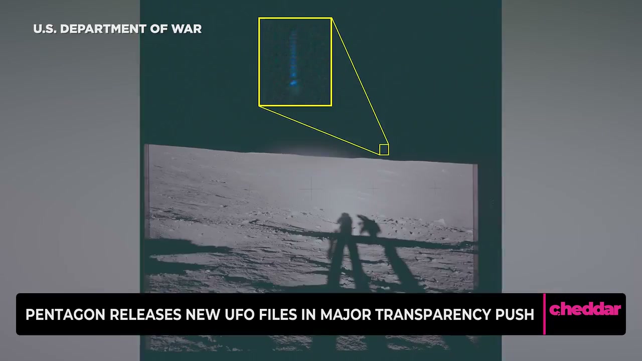 Pentagon releases new UFO files in major transparency push