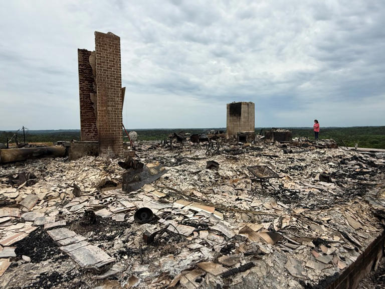 Watch: Early morning blaze from lightning strike decimates Pike County ...