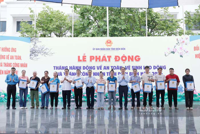 Điện Biên phát động Tháng hành động về an toàn vệ sinh lao động
