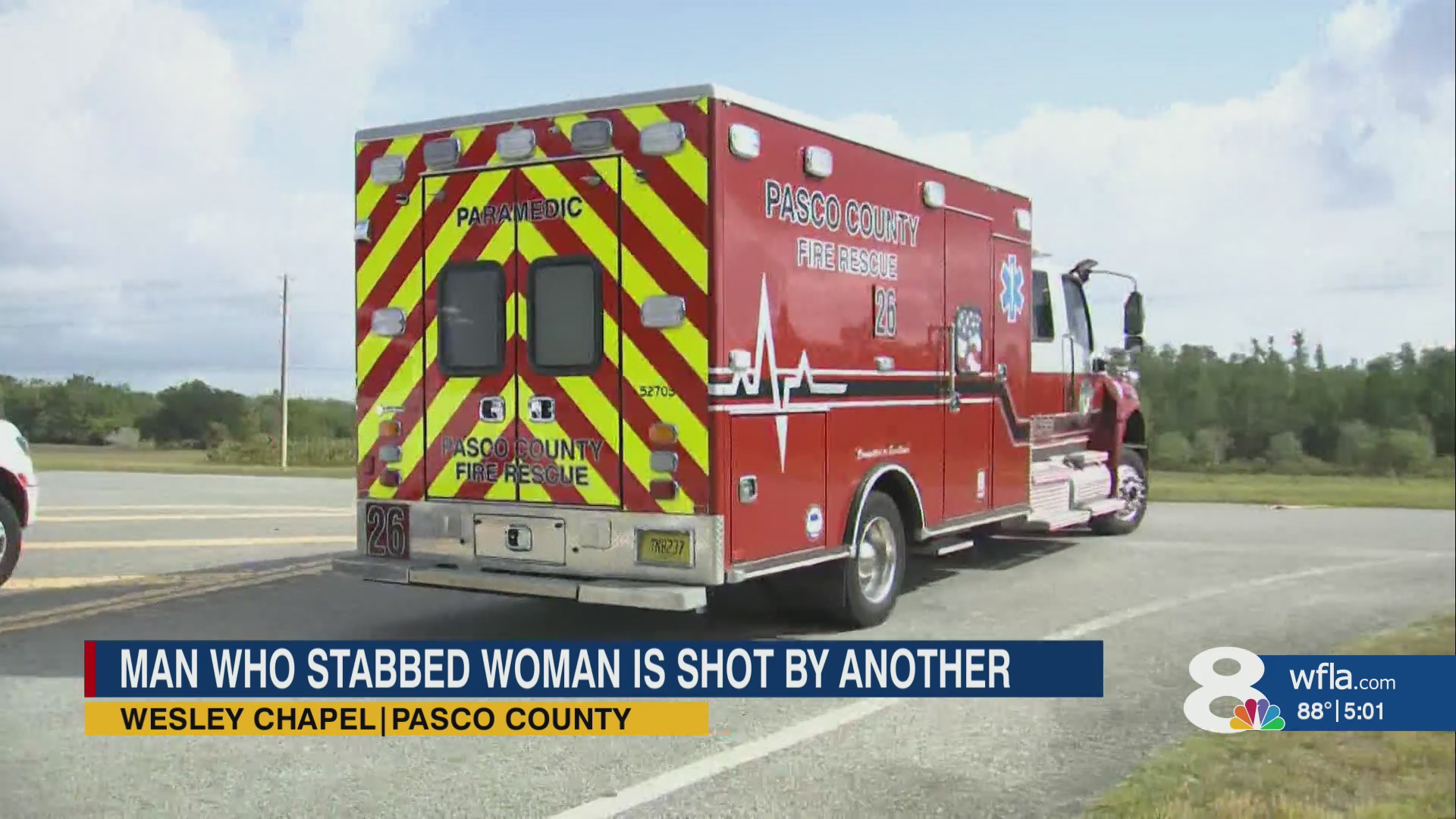Man shot after stabbing woman in Pasco County altercation, deputies say