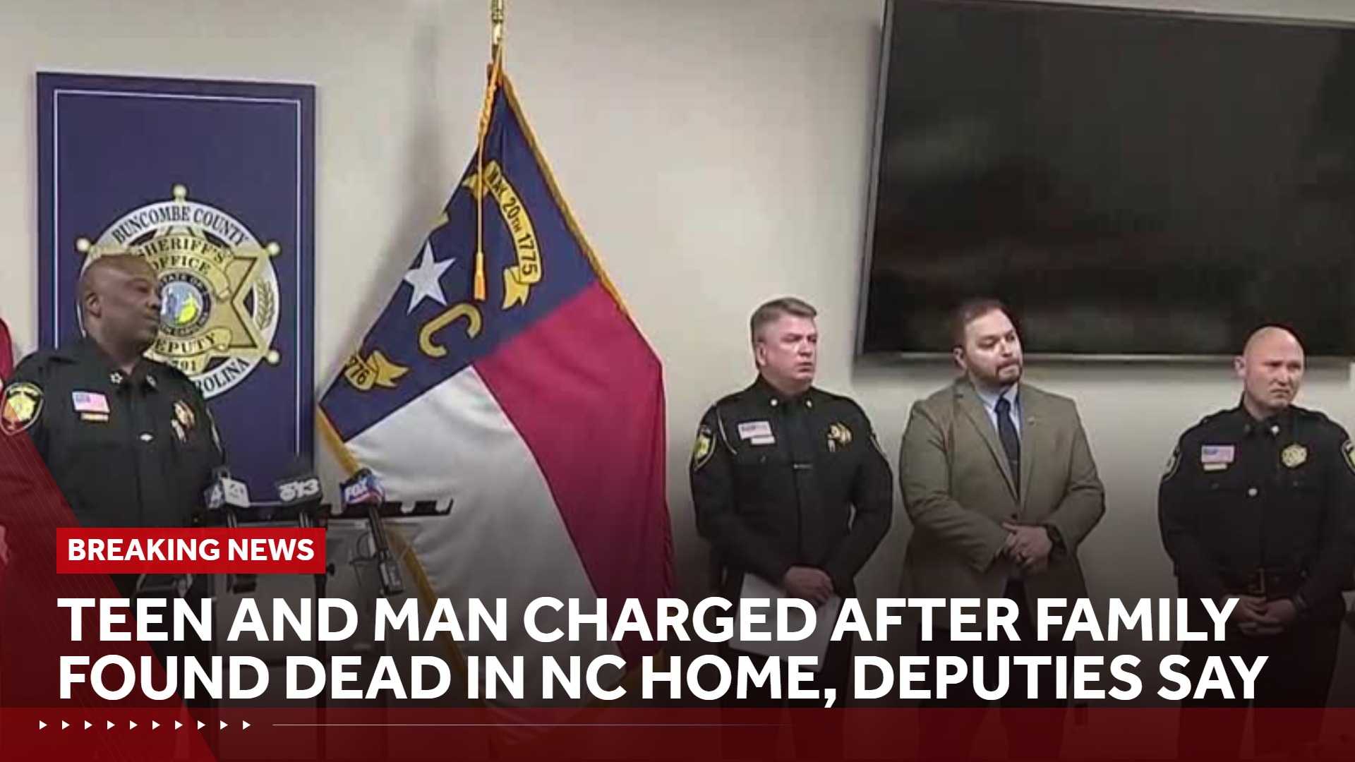Man and teen charged with murder after family found dead in home