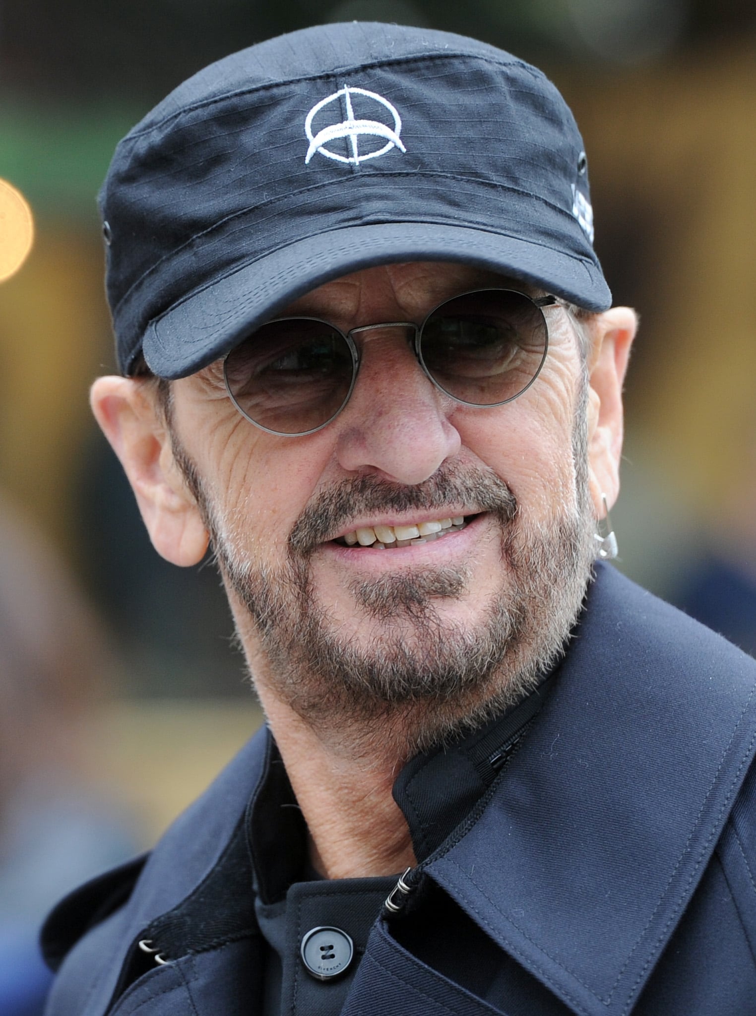 Ringo Starr is seen during the RHS Chelsea Flower Show, London. (Photo by Anthony Devlin/PA Images via Getty Images)