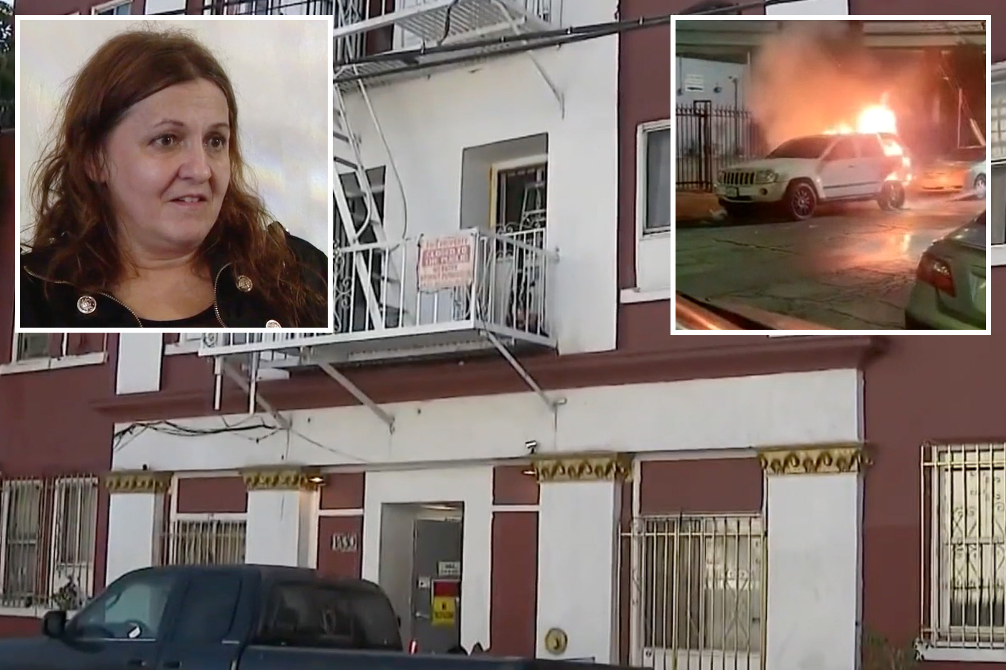 Landlord from hell accused of lighting tenant’s car on fire in campaign ...