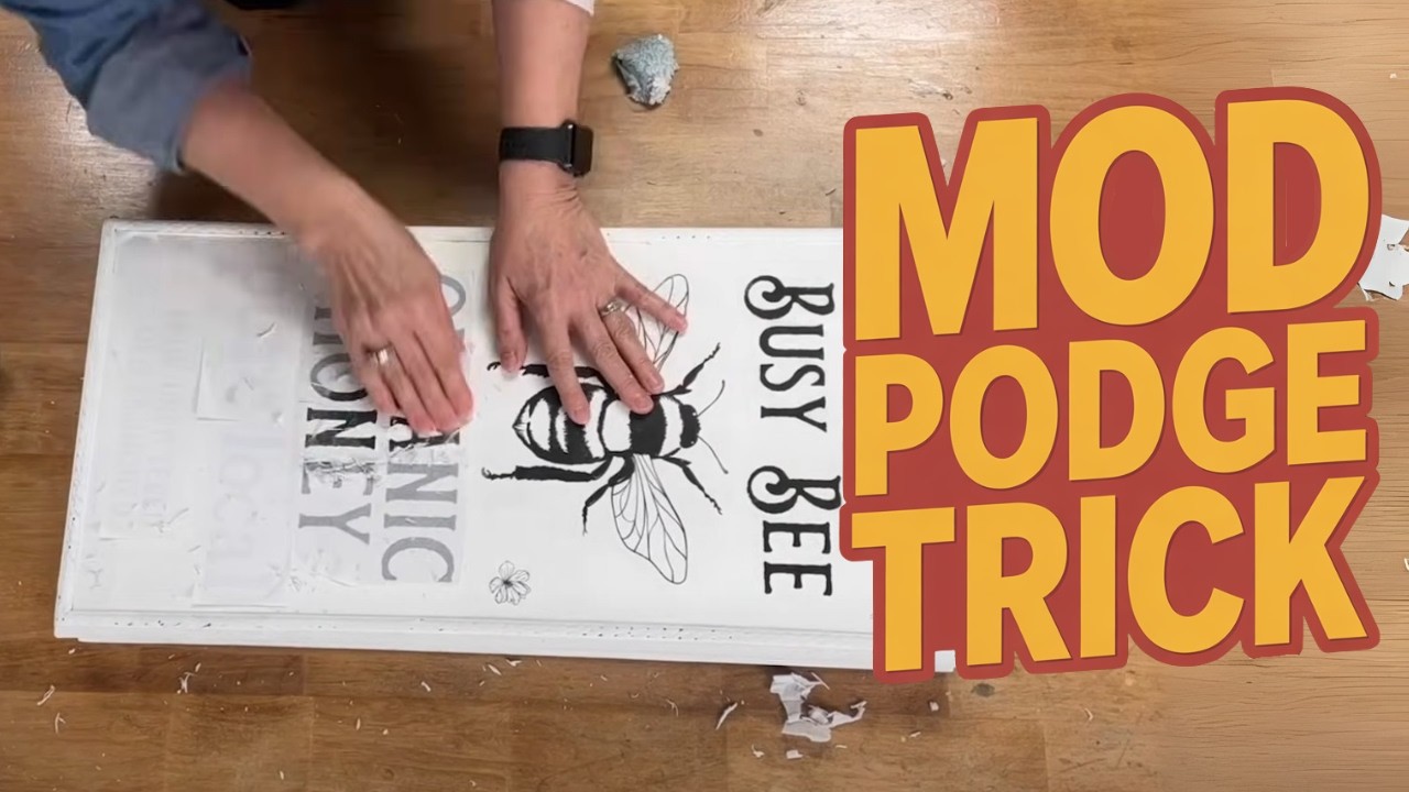 This Mod Podge transfer hack will change how you craft forever!