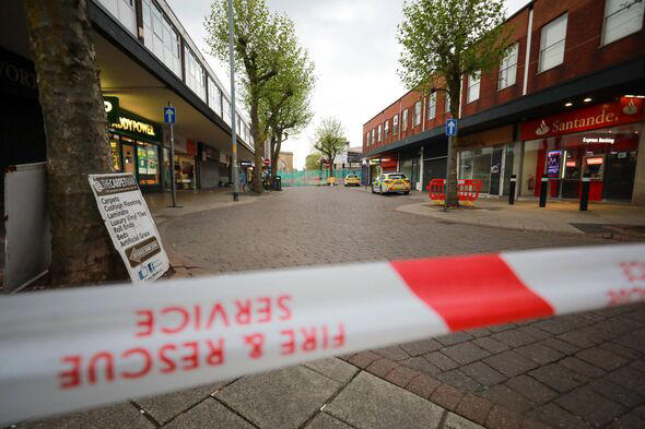 Police seal off McDonald's after acid attack leaves man in hospital