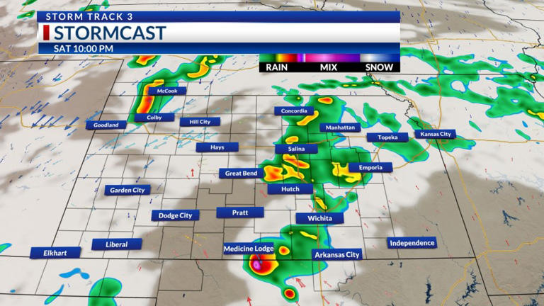 Storm Track 3 forecast: Scattered strong storms in store for Saturday