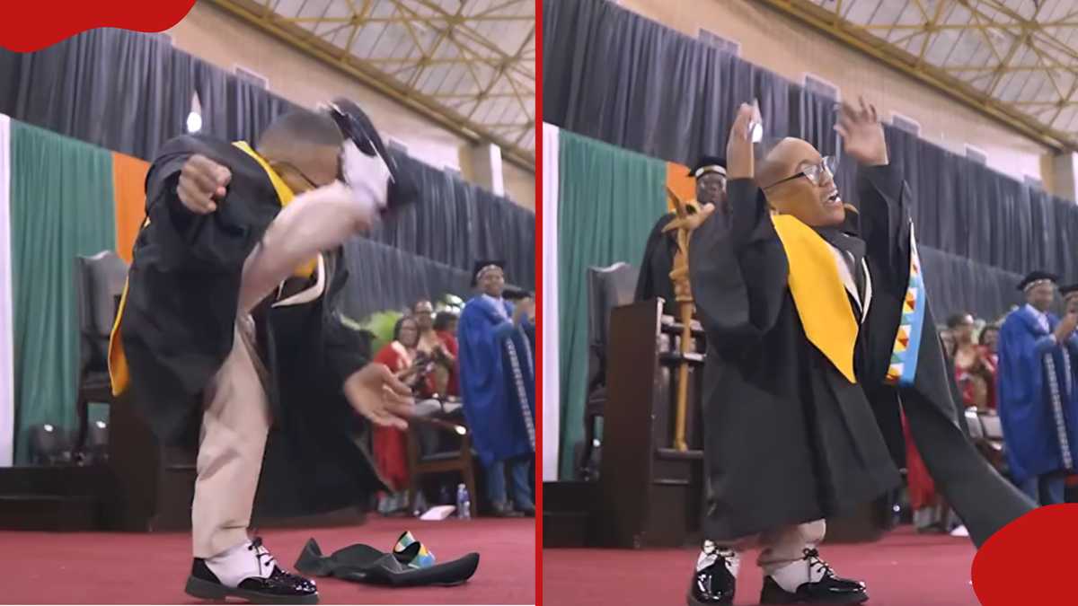 Short-statured man goes viral after bagging 21 distinctions, 6 Dean's ...