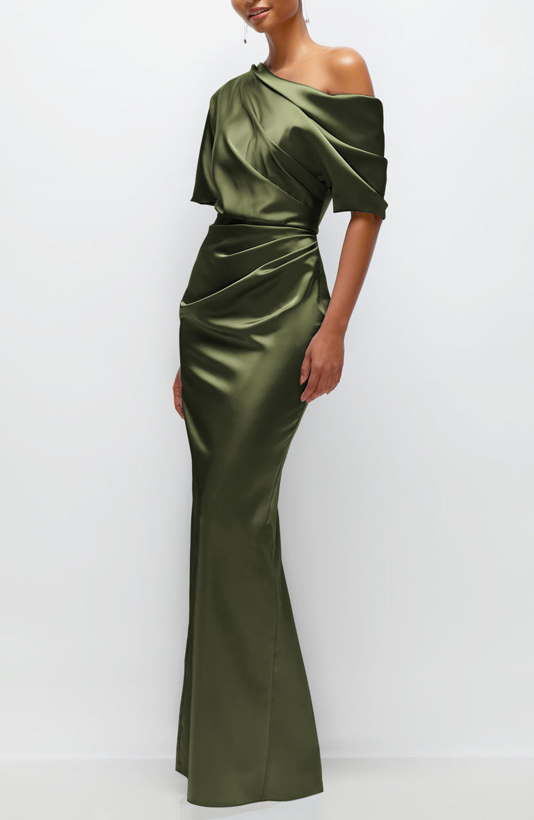 green tulle dress h&m Olive Bow Tie & Cognac Buckle Suspenders Set MEDIUM (7yrs-12yrs) / No main image 1