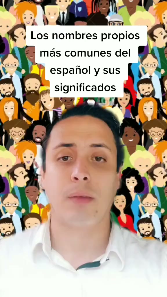 Los nombres más comunes y sus significados #español #idiomas #nescri