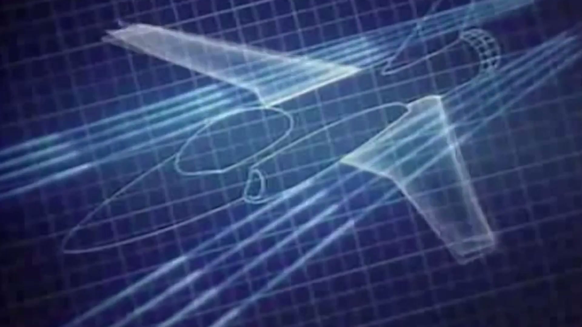 The experimental jet that looked like it was flying backward