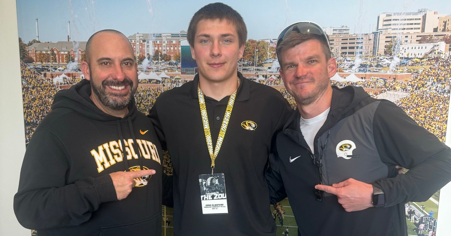 Meet Dane Olmstead, the Mizzou punter commit putting Freeburg on the map
