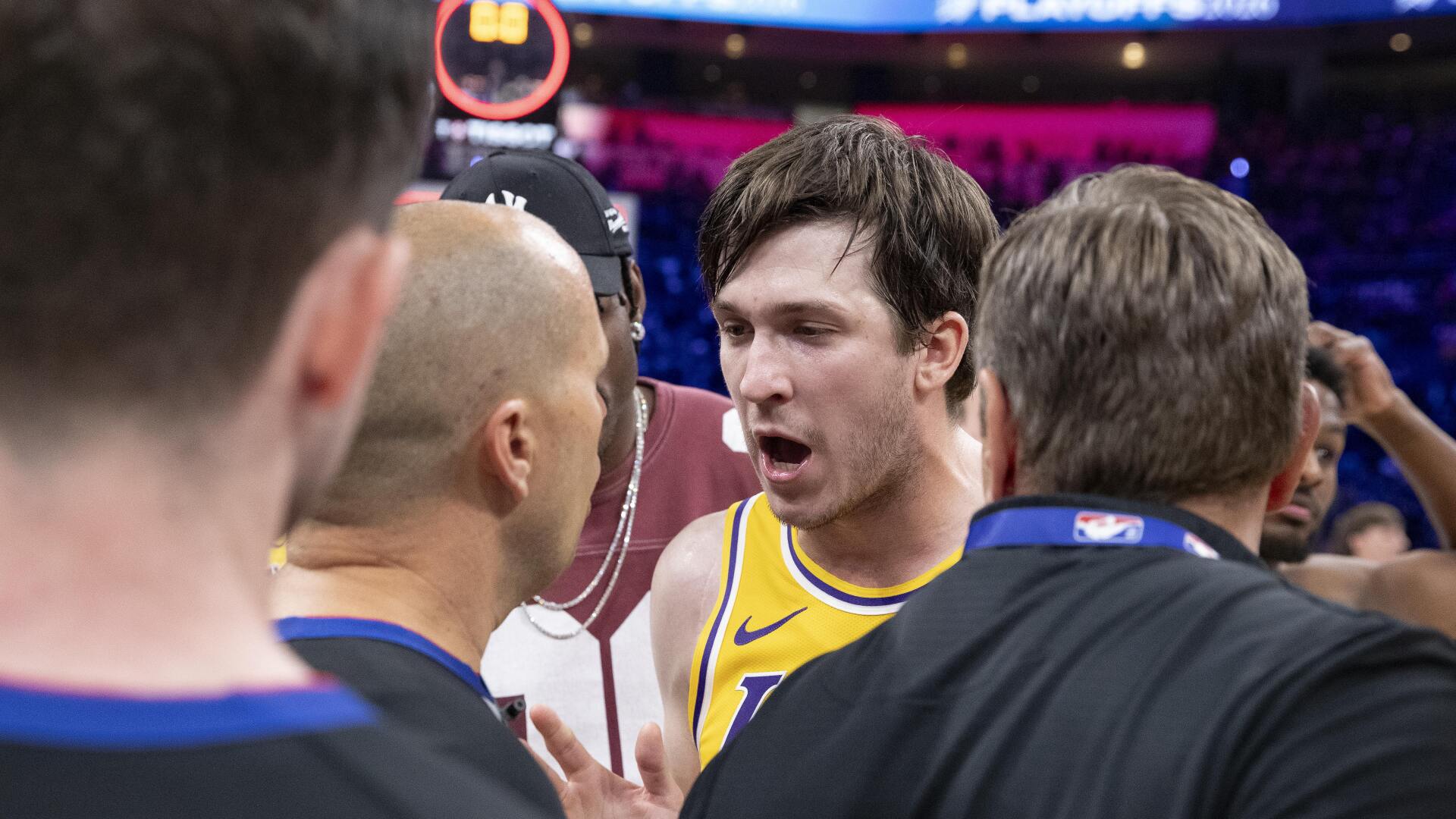 Lakers frustrated with officiating in Game 2, were vocal about it after ...