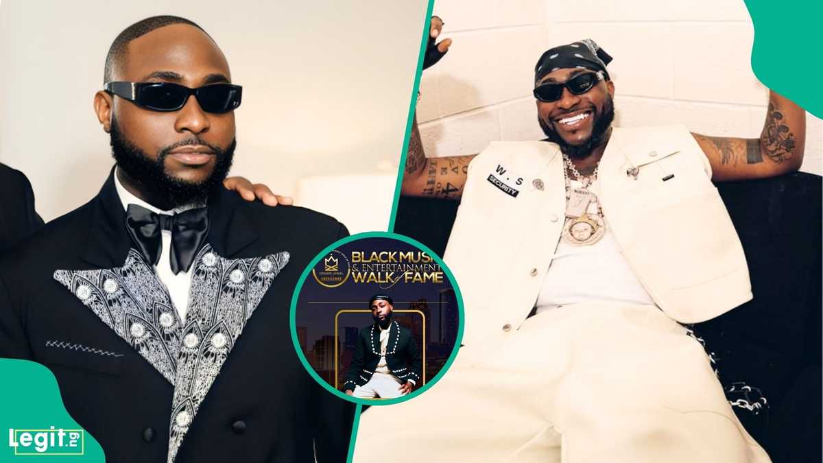 Davido: Black Music and Entertainment Walk of Fame to induct singer in 2026