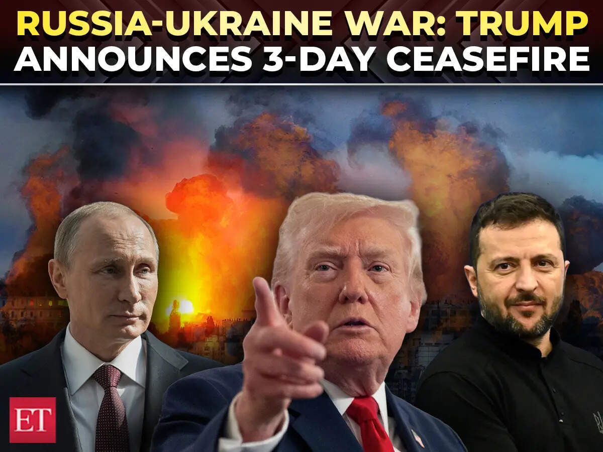 Beginning of the end of war?: Trump announces 3-day surprise Russia ...