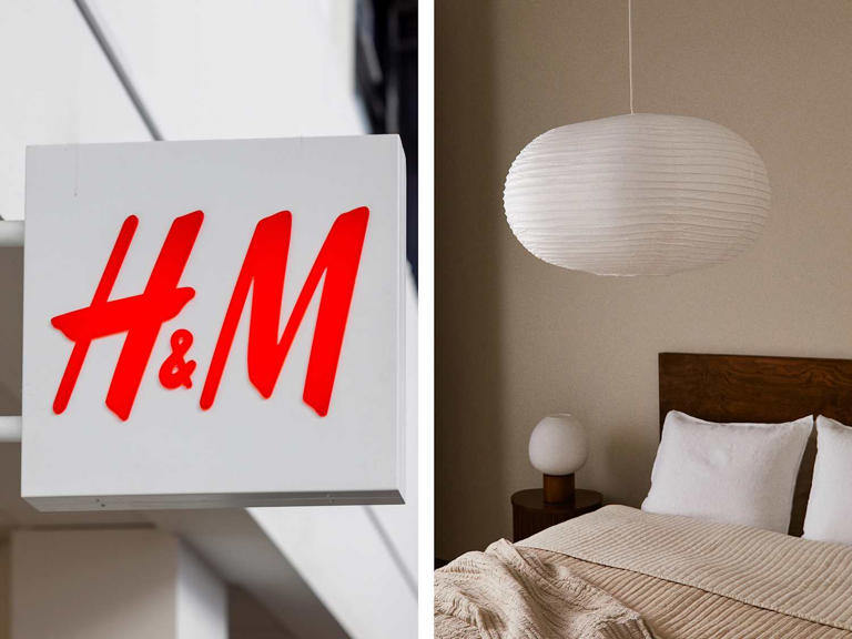 The chic $40 paper lamps designers are sourcing from H&M