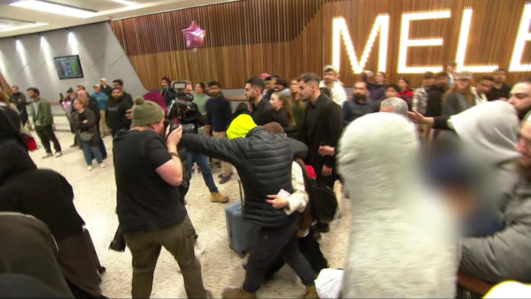The cohort of so-called ISIS brides touched down in Australia on Thursday night.