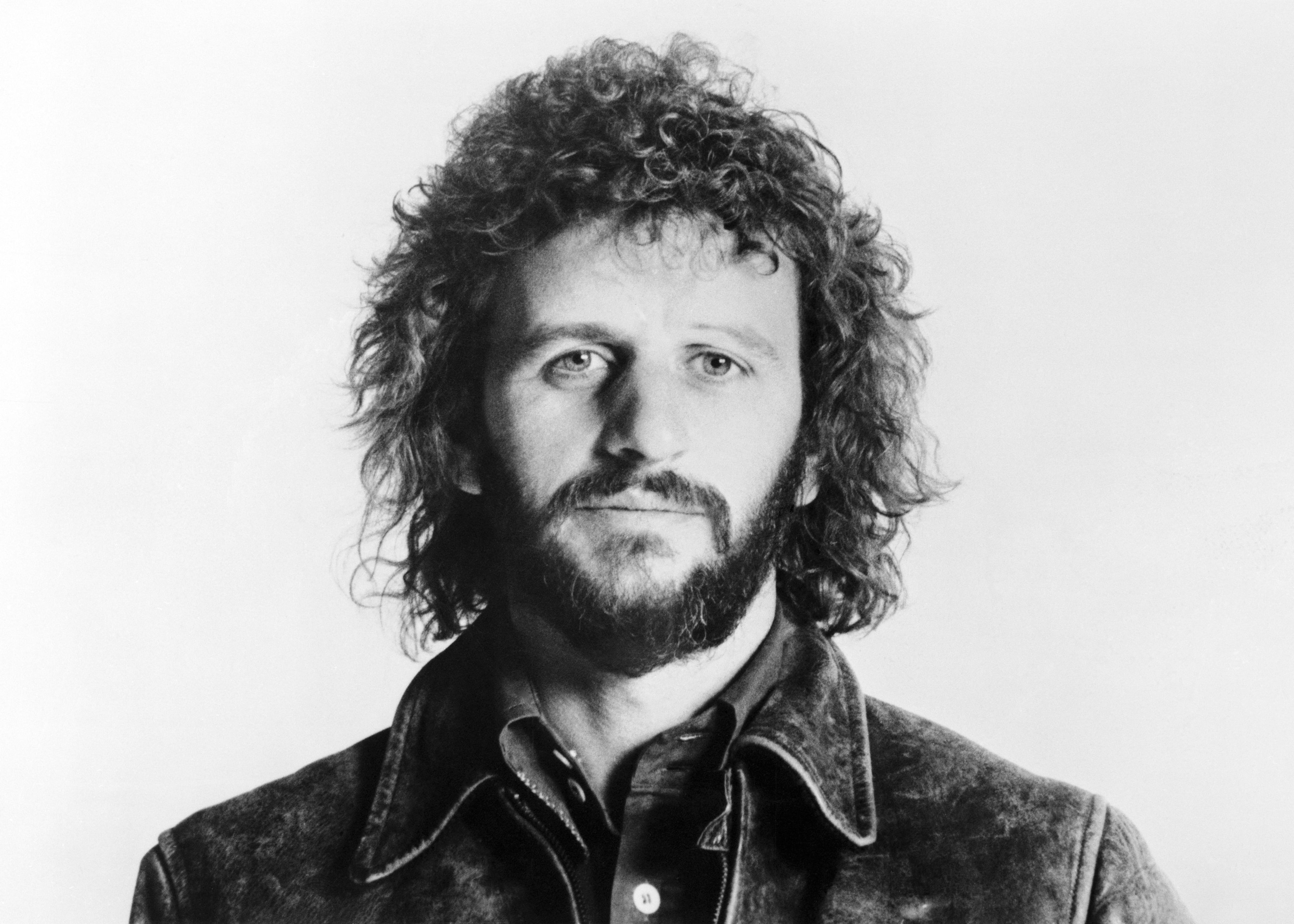 Ringo Starr, former drummer for the legendary British pop group, The Beatles, circa 1975.