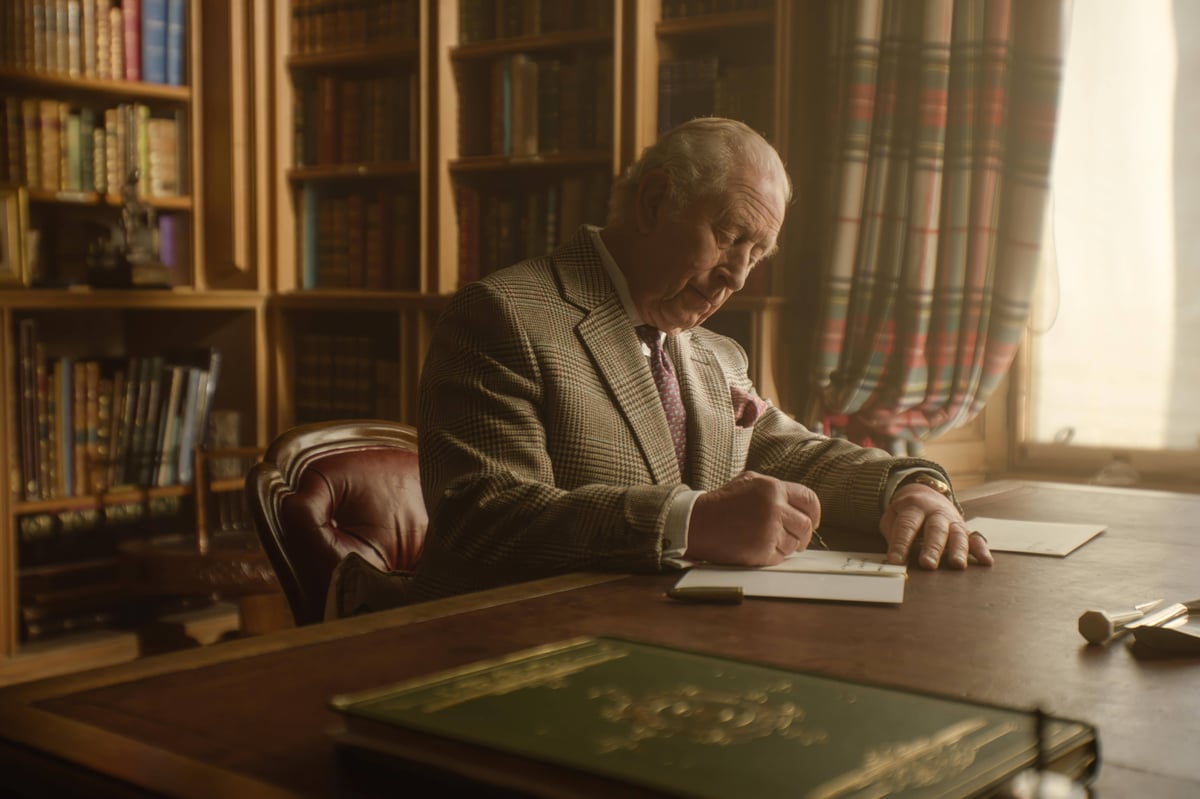King Charles features in animal relay tribute to Attenborough
