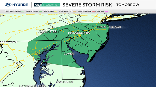 Mostly sunny Friday in Philadelphia region, chance of rain. Here's the ...
