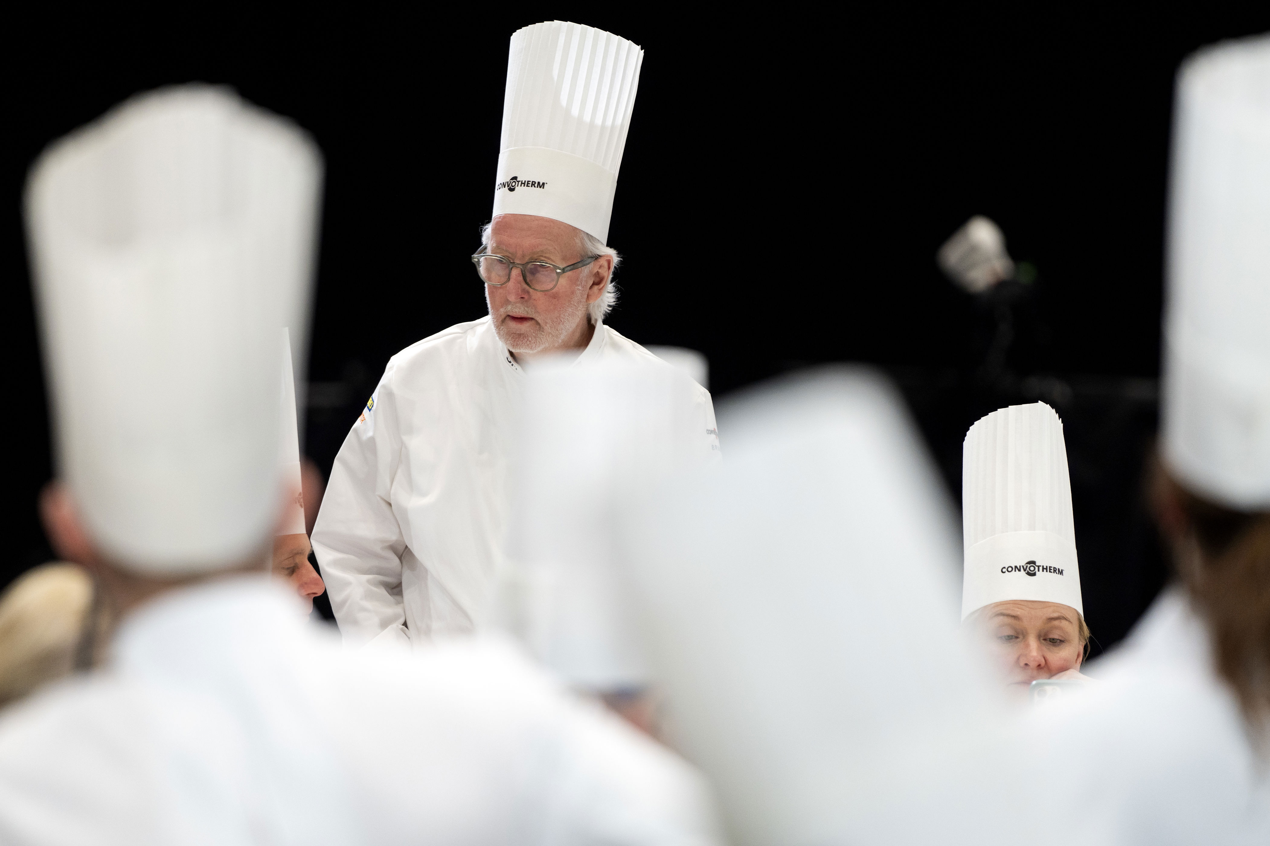 Eyvind Hellstrøm under Bocuse d'Or Europe i Trondheim i 2024. Foto: Gorm Kallestad / NTB